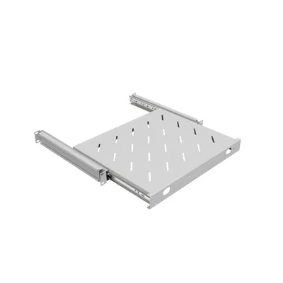Полка выдвижная SNR-SHELF-06035-20GS для шкафов 600 мм, 350 мм, 20 кг, серая