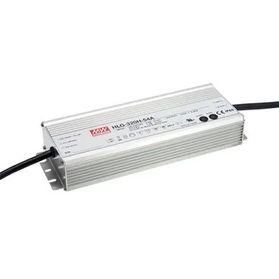 Блок питания MeanWell HLG-320H-12 MW, 320Вт, 12В/22А, IP67