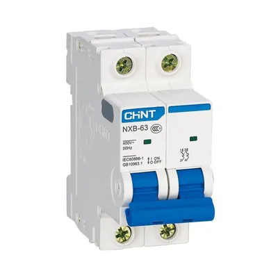 Выключатель CHINT 814095, 2п C 32А 6кА NXB-63