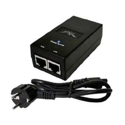 PoE-инжектор Ubiquiti POE-48-24W, 48 В / 0,5 А, Passive PoE, 100 Мбит/с