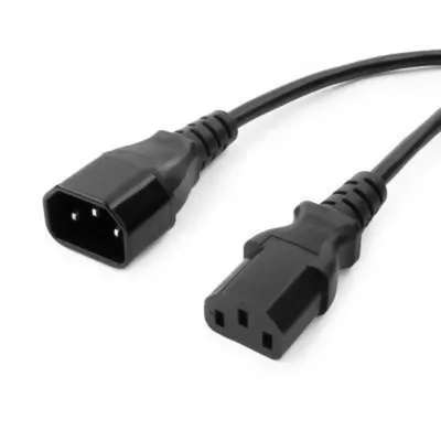 Кабель питания Power cube PC-C14-C13-10A-1.0-B, C14-C13, 1 м, 10 А