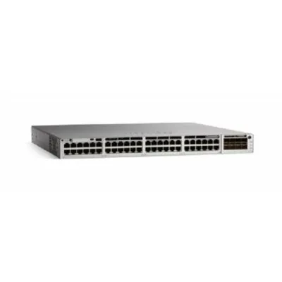 Коммутатор Cisco Catalyst C9300-48T-E, 48×1GbE, управляемый, стекирование iStack