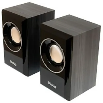 Акустическая система Dialog AST-15UP Black, активная, 2×3 Вт RMS, 150–20000 Гц