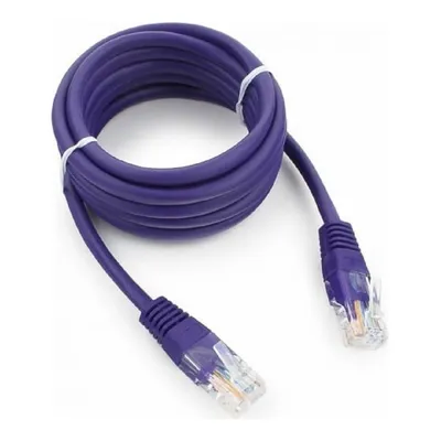 Патч-корд Cablexpert PP12-2M/V, кат.5e, 2.0 м, фиолетовый