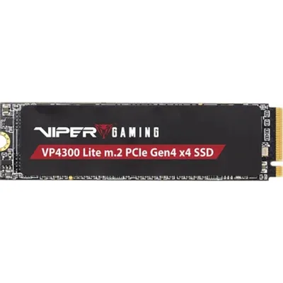 Накопитель SSD Patriot Viper VP4300 Lite VP4300L500GM28H, 500 ГБ, M.2 2280, PCIe 4.0 x4, 7000/4000 МБ/с