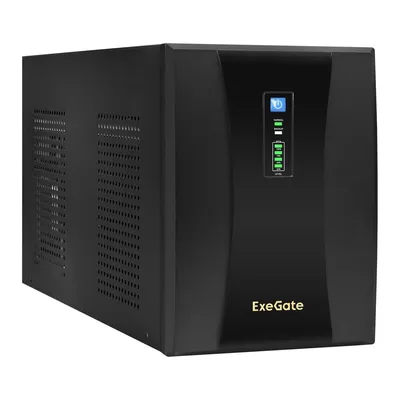 ИБП ExeGate EX292615RUS SpecialPro UNB-3000, 3000VA/1800W, LED, AVR, 2×Schuko+4×C13, RJ45, USB