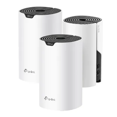 Mesh Wi-Fi система TP-Link Deco S4 (3-pack), AC1200, 2,4/5 ГГц, 3 модуля