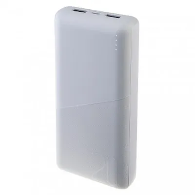 Powerbank Perfeo PF_E2092, 20000mAh, USB/Type-C, белый