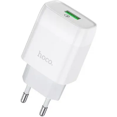 Зарядное устройство HOCO 23735, 18Вт, 3А, QC3.0, 1xUSB+USB/Type-C