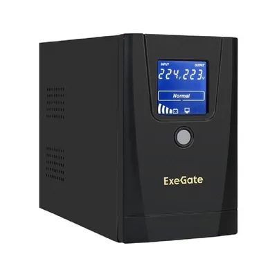 ИБП ExeGate EX292788RUS, 1000VA/550W, LCD, AVR
