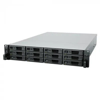 СХД Synology UC3400, 12 отсеков, Intel Xeon D-1541, 8 ГБ DDR4, 2×1GbE + 1×10GbE