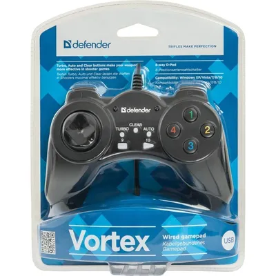 Геймпад Defender Vortex (64249), USB, 13 кнопок, ПК