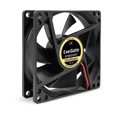 Вентилятор ExeGate EX295239RUS, 80x80x25мм, 12В, 2900RPM, 29.5dBA