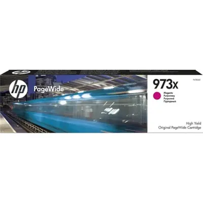 Картридж HP F6T82AE (№973X), пурпурный, пигментные чернила, 7000 стр., 86 мл