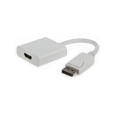 Переходник Gembird A-DPM-HDMIF-002-W, DisplayPort — HDMI, 20M/19F, белый