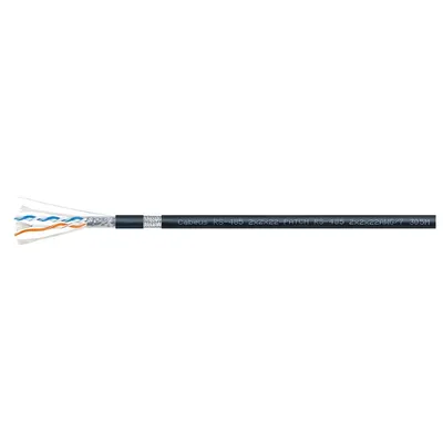 Кабель Cabeus RS-485 2x2x22AWG/7, SF/UTP, PVC, -40°C...+75°C