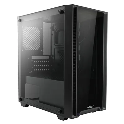 Корпус Ginzzu CL510, mATX, Mini Tower, 2×USB2.0+1×USB3.0