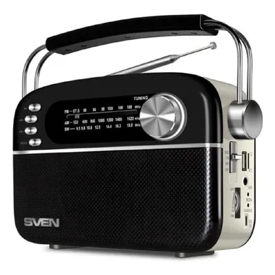 Колонка SVEN SV-020446, 3 Вт, Bluetooth, FM/AM/SW
