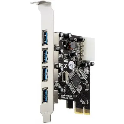 Контроллер ORIENT VA-3U4PE OEM, PCI-E 2.0 x1, 4×USB 3.2 Type-A