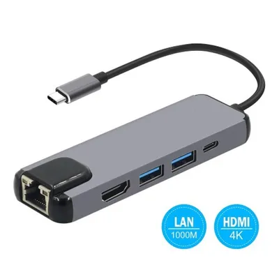Порт-репликатор KS-is KS-561, HDMI, RJ45, 2×USB 3.0, PD 100 Вт
