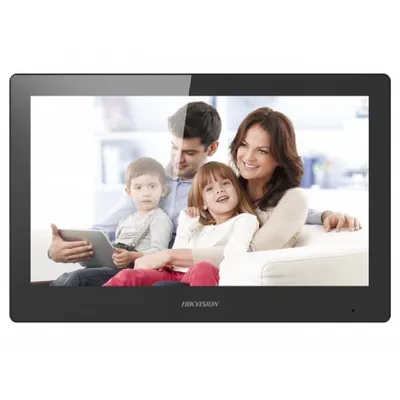 Видеодомофон Hikvision DS-KH8520-WTE1, 10", PoE, Wi-Fi, слот SD