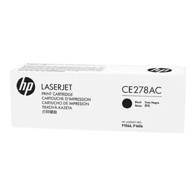 Картридж HP CE278AC (78A), чёрный, лазерный, 2100 страниц