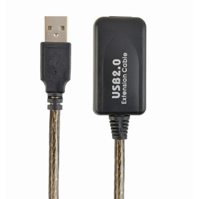 Кабель Cablexpert UAE-01-10M, USB 2.0, удлинитель, 10 м, активный