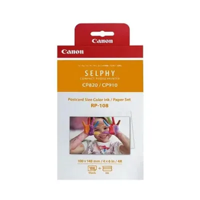 Набор для печати Canon RP-108IN 8568B001_DP, 108 листов, 10×15 см