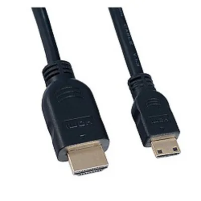 Кабель HDMI Perfeo H1101, HDMI — Mini HDMI, ver. 1.4, 2 м, черный