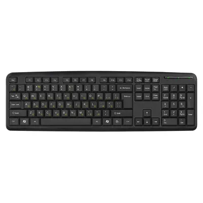 Клавиатура ExeGate EX279939RUS, проводная, USB, 104 клавиши