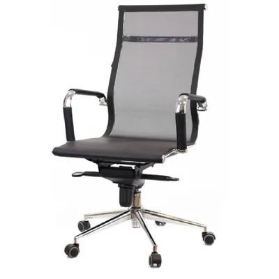 Кресло офисное Everprof EC-01Q Mesh Black, сетка