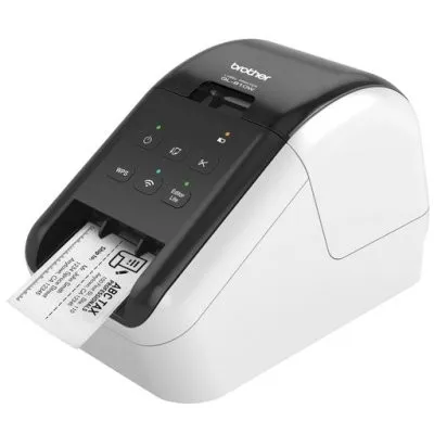 Принтер этикеток Brother QL-810W, до 62 мм, 110 мм/с, 300 т/д, Wi-Fi, USB
