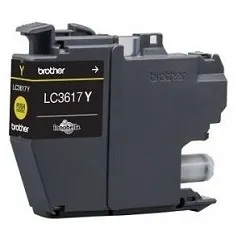 Картридж Brother LC3617Y, струйный, жёлтый, 550 стр., пигментные чернила