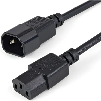 Кабель питания Filum FL-PC6-C13-C14-3M, C13-C14, 3×0.5мм², 6А, 3м