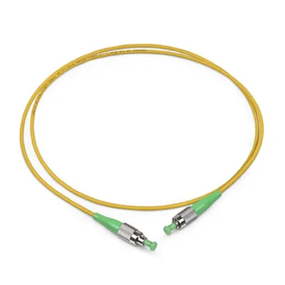 Патч-корд оптический Cabeus FOP(s)-9-FC/APC-FC/APC-1m, simplex, 9/125 SM, FC/APC–FC/APC, 1 м, LSZH