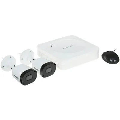 Видеорегистратор Falcon Eye FE-104MHD KIT Light SMART, 4-канальный, гибридный, H.264+
