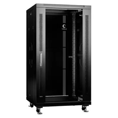 Шкаф телекоммуникационный Cabeus SH-05C-22U60/100-BK, 19", 22U, 600×1000×1166 мм, IP20