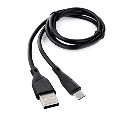 Кабель Cablexpert CCB-USB2-AMCMO1-1MB, USB 2.0, AM/Type-C, 1м