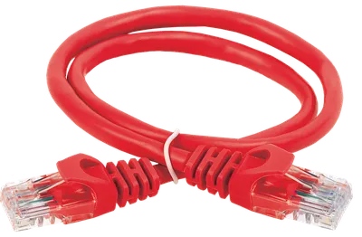 Патч-корд ITK PC04-C5EUL-3M, кат.5E UTP, LSZH, 3м, красный