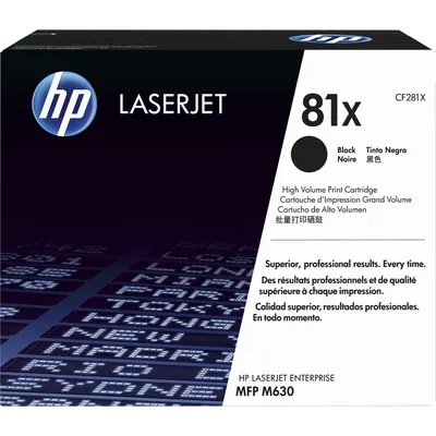 Тонер-картридж HP CF281X, черный, 25000 стр