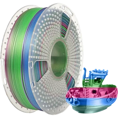 Филамент NV Print Silk PLA+ Rainbow 06, 1.75 мм, 1 кг