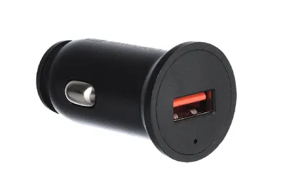 GoPower GPQC11-1U <00-00028407> Автомобильное зарядное уст-во USB (Вх. DC12-24V, Вых.  DC5V/9V/12V, 18W, USB)