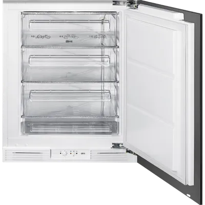 Морозильная камера SMEG U8F082DE1, встраиваемая, 95 л, 3 ящика, 819×596×547 мм