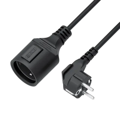 Удлинитель GCR GCR-56410, Schuko, 3.0м, 3×1.0мм²
