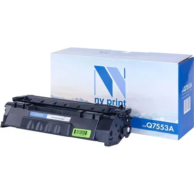 Тонер-картридж NV Print NV-Q7553A, черный, 3000 страниц, для HP LaserJet
