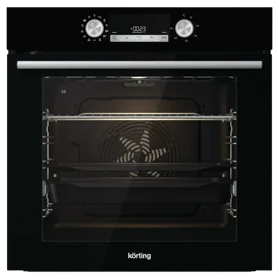 Духовой шкаф Korting OKB 8921 ESN, электрический, 77 л, 60 см, чёрный