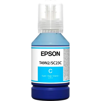 Контейнер с чернилами Epson C13T49N200, голубой, сублимационные, 140 мл