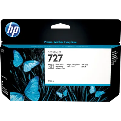 Картридж HP B3P23A, 727 Photo Black, 130 мл