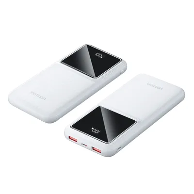Power Bank Vention FHKW0, 10000 мАч, 22.5 Вт, USB-A/USB-C
