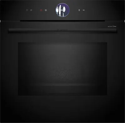 Духовой шкаф с микроволнами BOSCH HMG976KB1, 67 л, пиролиз, Home Connect